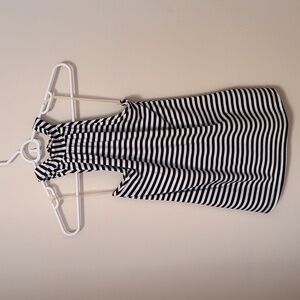 Black White Stripped Top